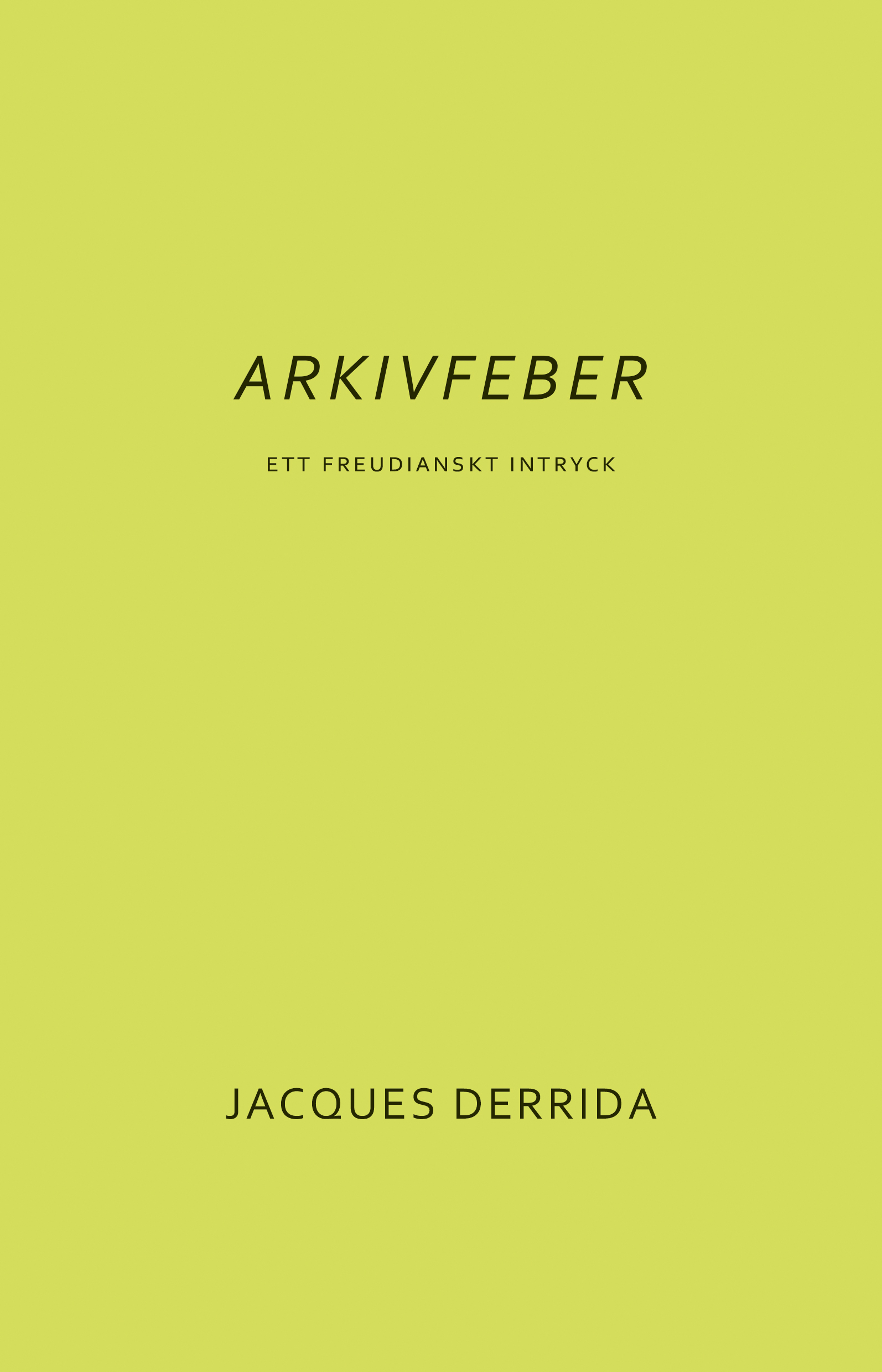 Derrida omslag